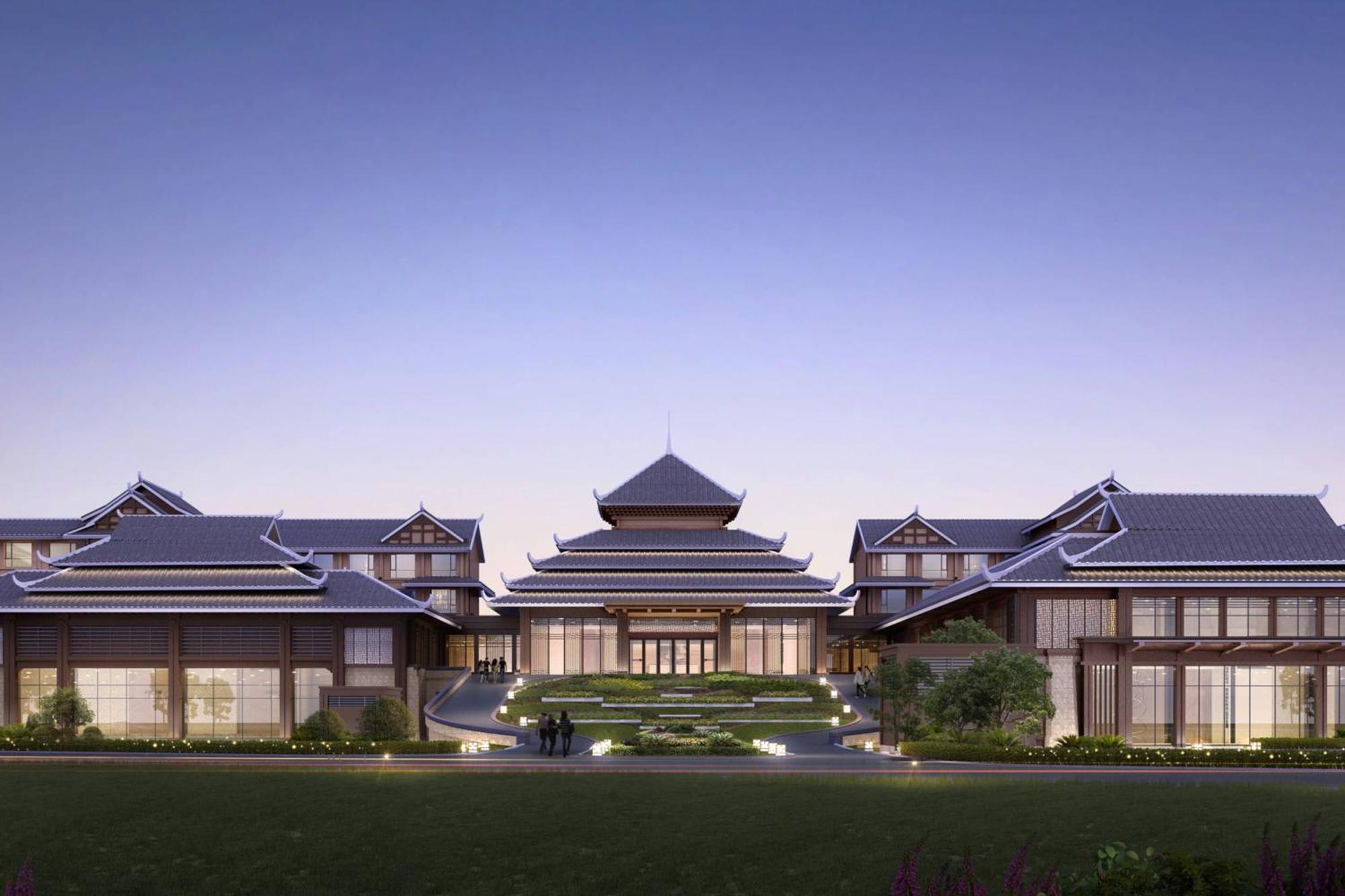 Courtyard By Marriott Liuzhou Sanjiang Hotell Sanjiang  Exteriör bild