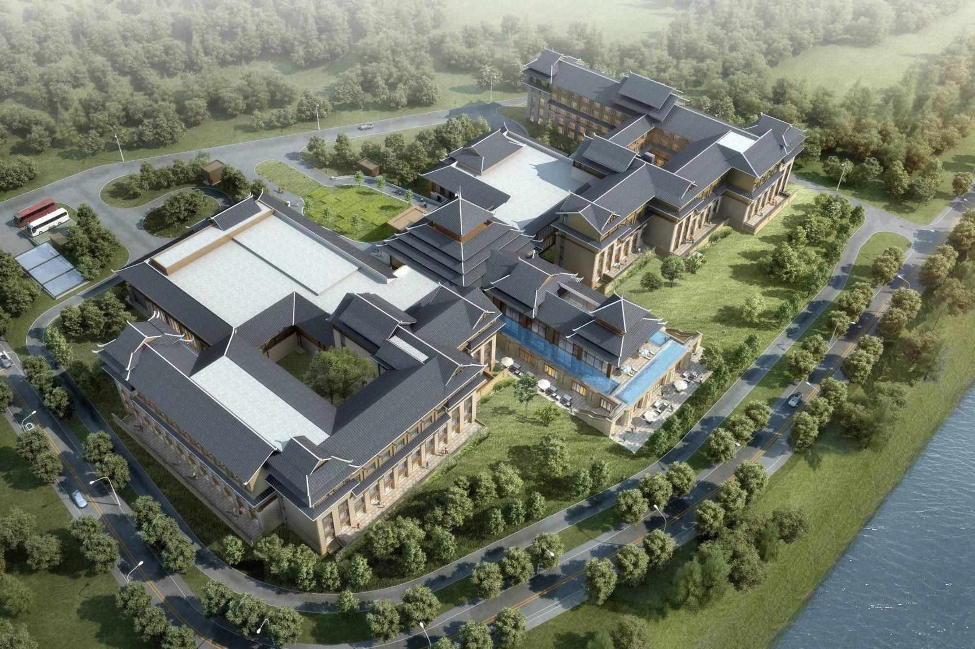 Courtyard By Marriott Liuzhou Sanjiang Hotell Sanjiang  Exteriör bild